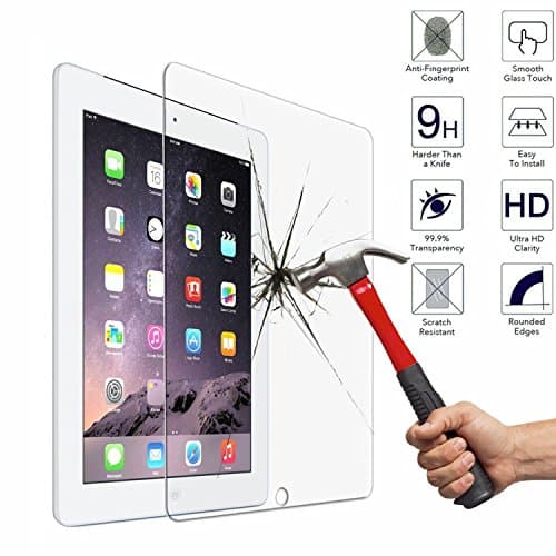 2017 new iPad 9.7" protector glass cover