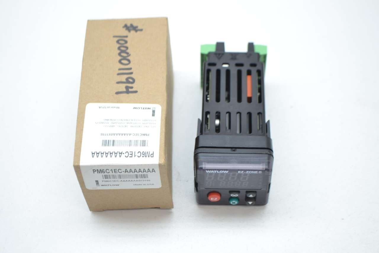 NEW WATLOW PM6C1EC-AAAAAAA EZ-ZONE 100-240V-AC CONTROLLER D506239