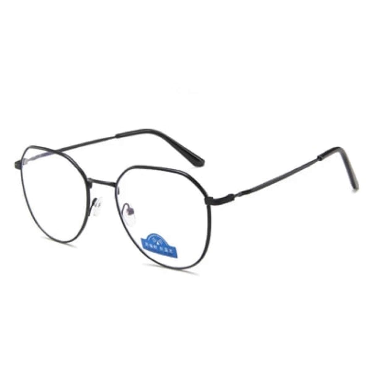Retro Blue Light Blocking Glasses Ray Filter Computer Anti-Glare Eye Strain Reading Gaming Game Eyeglasses Eye-wear Unisex Men Women Headache Reducing Eye Fatigue Prevention