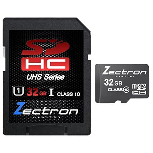 Zectron 32GB Micro SDHC-UHS-1 Memory Card for BLU Dash Music JR