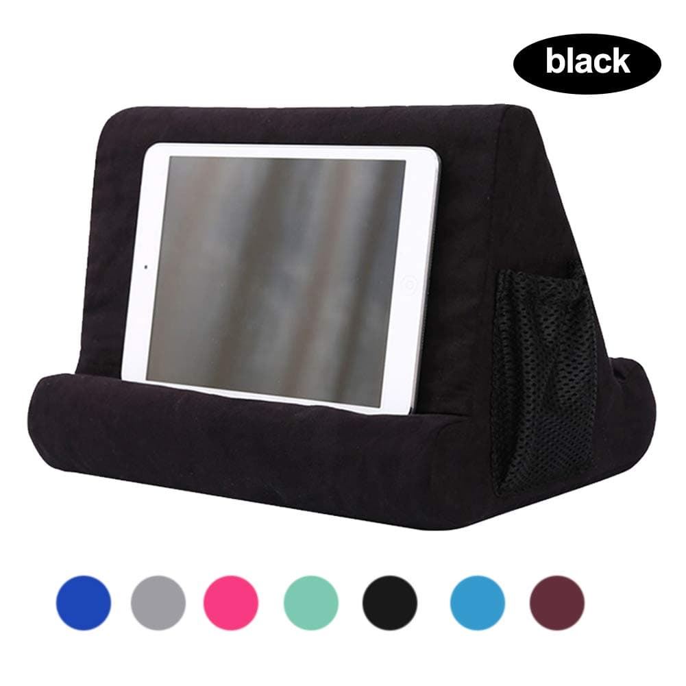 Soft Pillow for iPads, Multi-Angle Pillow Lap Stand，Tablet Computer Stand for eReaders, Smartphones, Books, Magazine