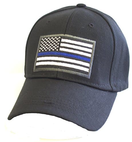 KYS Design USA Thin Blue Line Tactical Adjustable Hat