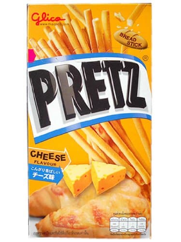 1 Box Pretz Cheese Flavour Bread Stick Normal Size