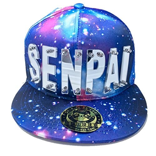 Senpai Hat in Galaxy Blue