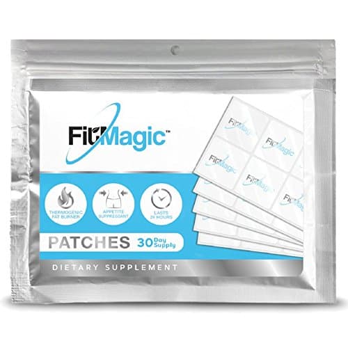 FITMAGIC™ PATCH: Transdermal Patch Technology For Appetite Control - Vegetarian, Dairy &amp; Gluten Free - Made in USA (30-Day Supply)
