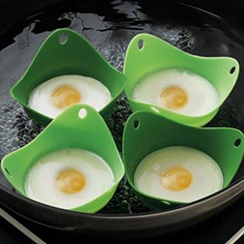 Perfect Egg Poacher Silicone Cookware Poached Baking Cup Kitchen Tool