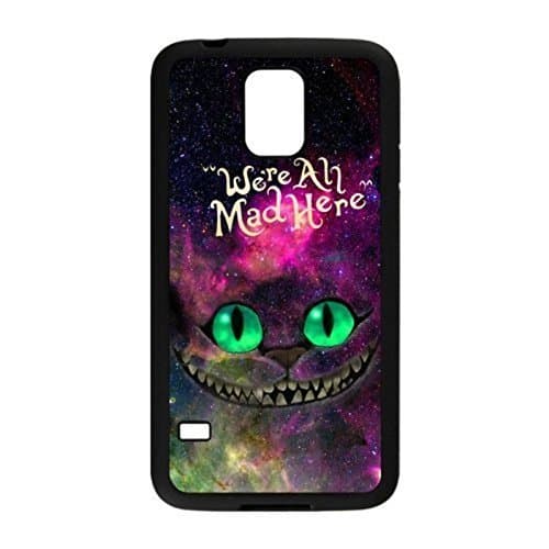 Galaxy Space Cheshire Cat Samsung Galaxy S5 Case, Customized Silicone Rubber TPU back cover cell phones for Samsung Galaxy S5 i9600 Case