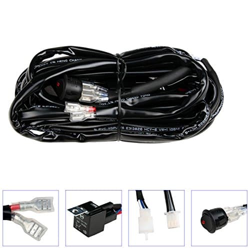 Phenas Universal LED Daytime Running Light (DRL) Automatic Control On/Off Switch Relay Harness 300W Automotive Assembly