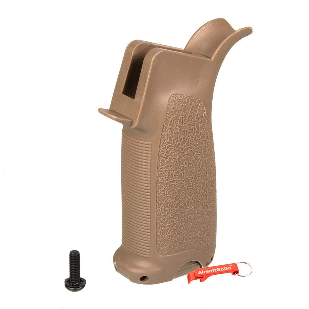 Battleaxe Narrow Angle Grip Type 2 with Motor Base for Marui M4 Airsoft AEG (DE)