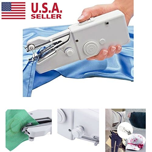 Mini Portable Smart Electric Tailor Stitch Hand-held Sewing Machine Home Travel