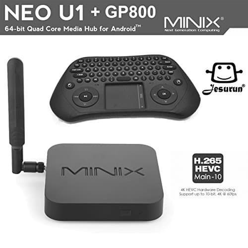 MINIX NEO U1 Android TV box Streaming Media Player Mini PC with free mini keyboard gift (NEO U1+GP800)