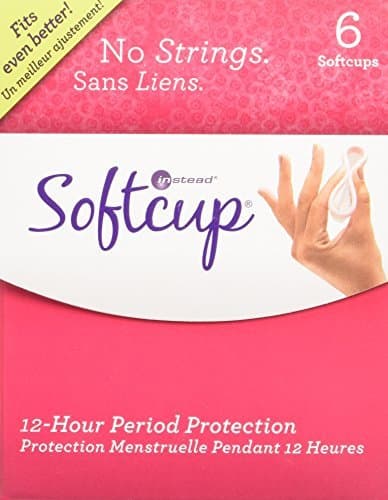 Instead Softcups 12 Hour Feminine Protection,6 Count by Instead