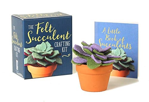 The Felt Succulent Crafting Kit (Miniature Editions)
