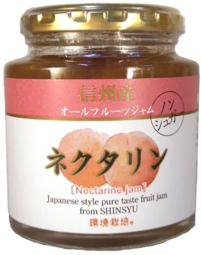 Shinshu all fruit jam nectarine 240g