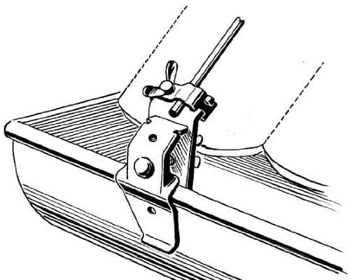 Kathrein ZEK 11 Gutter Grounding Clamp Galvanised