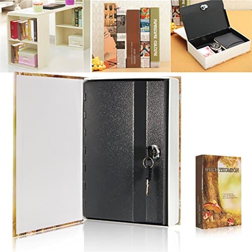 Dictionary Book Hidden Safe Home Security Box With Lock And Key Enveloped In Faux Pages Protect Your Valuables This Clever Safe.