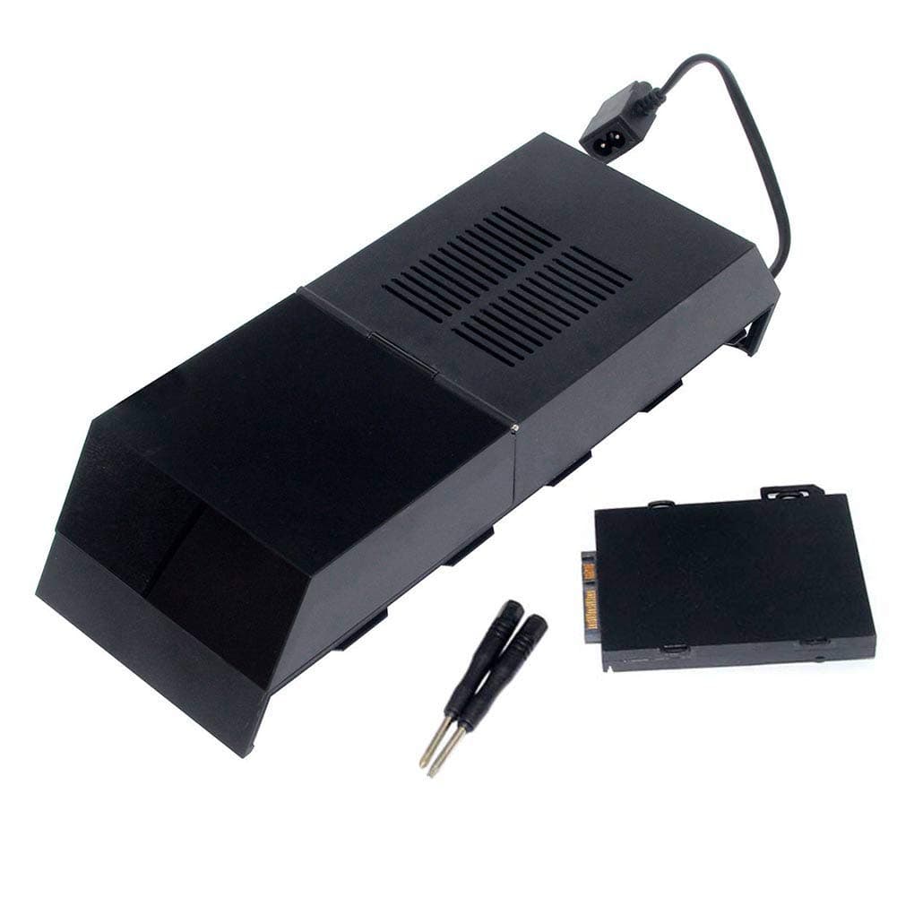 AMEOY Data Bank Plus Storage Capacity Hard Drive External Box for Nyko PS4 Playstation 4