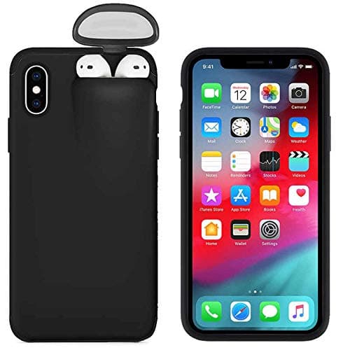 EVOZEE iPhone 11 Cover Case (2019) Special Design 2 in 1 with AirPods Holder