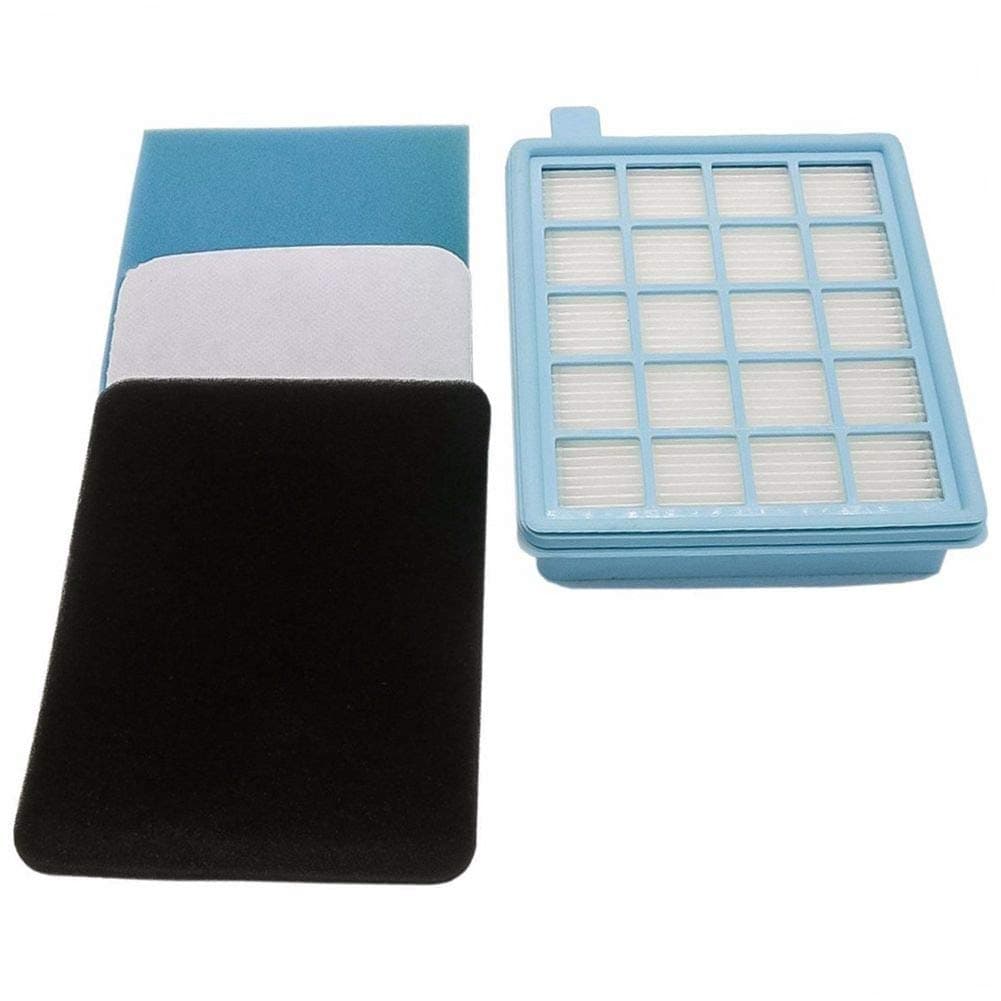 CHERIST Best Sell Filter Set for Philips Power Pro Active and Compact Vacuum Cleaner. (Comparable with FC8058 / 01)