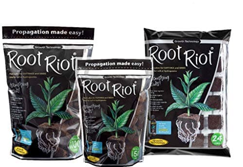 Root RiotPeat Based Cubes Rapid Root Development Propagation Hydroponics (Refill bag of 50)