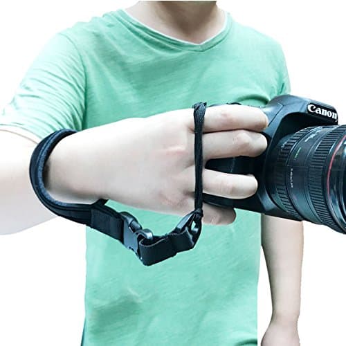 Camera Hand Wrist Strap ,DOPTO Quick Release Buckles Soft Professional Neoprene Heavy Duty Camera Safety Wrist Strap For Canon , Fujifilm , Nikon , Sony and more DSLR , Mirrorless , Point &amp; Shoot
