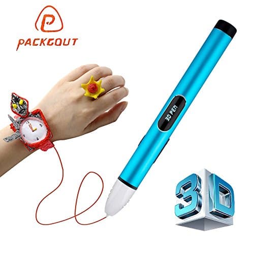 3D Pen, PACKGOUT 3D Doodler Drawing Pen, Low Temperature Version 3D Printing Pen, Birthday Safer Gifts/ Present &amp; Toys for Girls, Boys, Kids and Adults