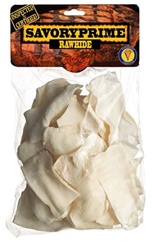 Savory Prime 00459 Rawhide Chips Natrl 2X6