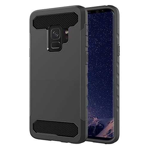 Galaxy S9 Case, Scratch Resistant [Shock Absorption] Soft TPU Protective Case for Samsung Galaxy S9 [BLACK]