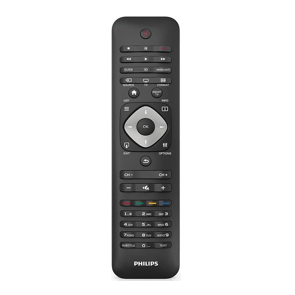Isoelite Smart TV Remote Control for PHILIPS 3D Ultra-Slim LED/LCD RM-L1128 YKF314-001 32PEL6007T 32PFL6007T/12 32PFL6087T/12 42PFL6907T/12