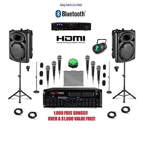 Complete Bluetooth Digital Karaoke System Professional Player for Karaoke &amp; DJ Equipment