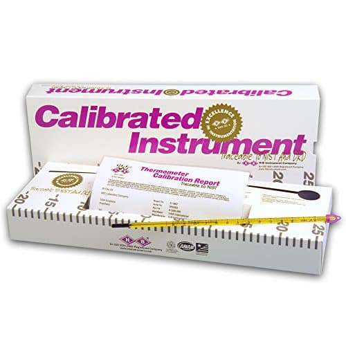 SP Bel-Art, H-B Easy-Read Individually Calibrated Liquid-In-Glass Laboratory Thermometer; -20 to 110C, 76mm Immersion, Environmentally Friendly (B60202-0100)