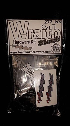KNKWKB - Team KNK Wraith Black Oxide Hardware Kit