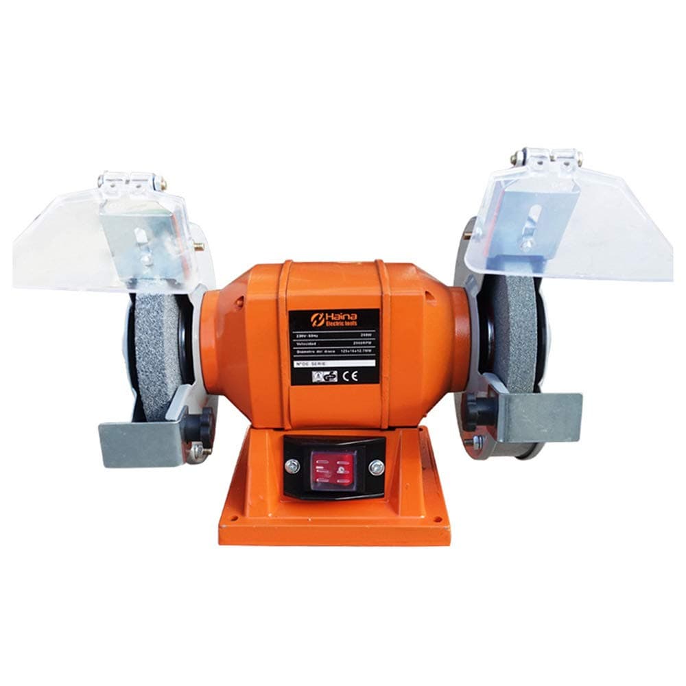 polisher WANGTX Small Grinder Ultra-quiet Desktop Industrial Multi-function Non-slip Red 9.7 inches, 7 inches, 5 inches