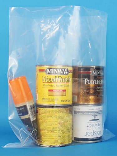 100-Pack 4-Mil Industrial Poly Bag, Heavy Duty Poly Plastic Packaging, 40+ Sizes, Expedited Shipping