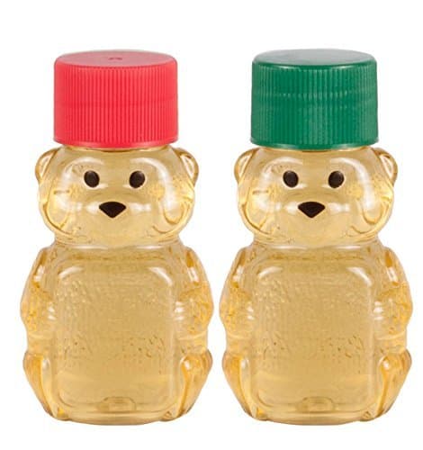 2-ounce RetroPak Plastic Panel Bear Christmas Variety 24-Pack (Red and Green)