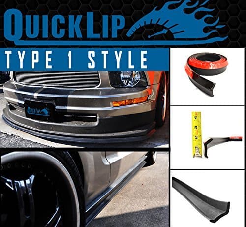 Quick Lip Universal Front Bumper Add-On Splitter Spoiler Shield 100 Inch