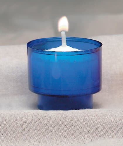 4 Hour Disposable Votive (Blue)