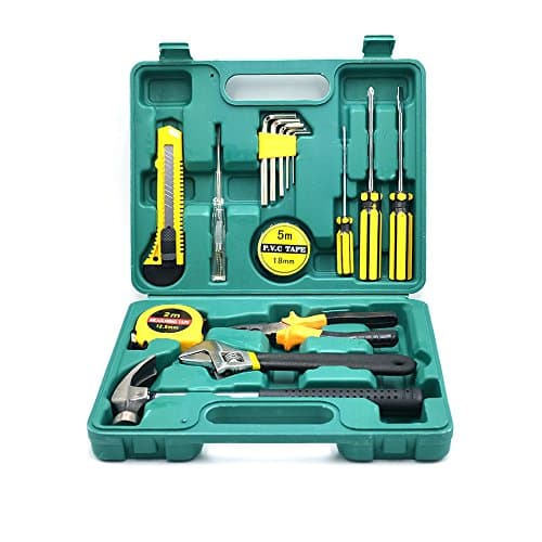 KingDetector 16pc Piece Universal Mechanics Tool Set Mixed household tools