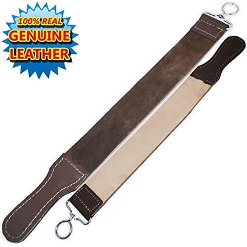 18" Straight Razor Leather Sharpening Strop Dual Sided