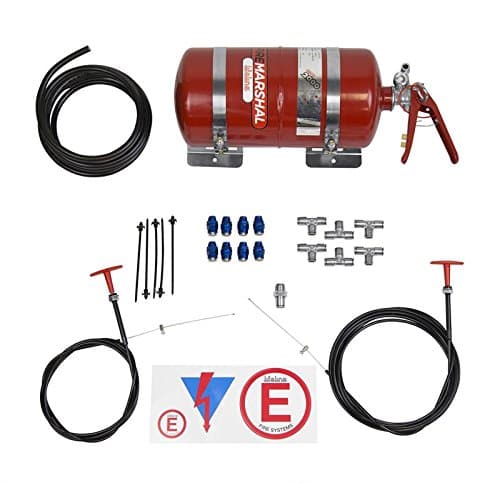 Lifeline 102-400-001 Zero 2000 Fire Marshal 4.0 ltr Steel Fire Extinguisher System