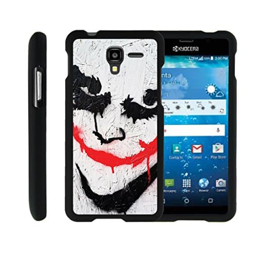 [Kyocera Hydro View Case, Hydro Reach Case, Hydro Shore Case][Snap Shell] Hard Plastic Slim Fitted Snap on case with Unique Designs by Miniturtle - Joker