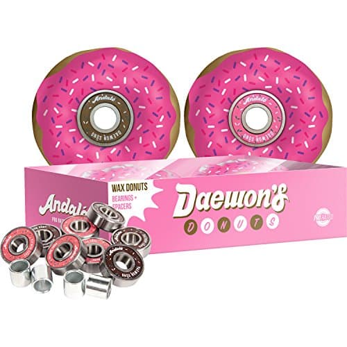 Andale Bearings 8mm Daewon's Donut Box Pro Rated Precision Includes Free Wax with Spacers