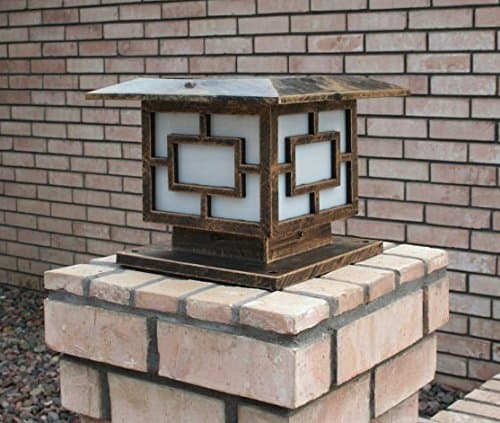 YardBright Premium 36 LED Solar Light for Square Posts or Pillars