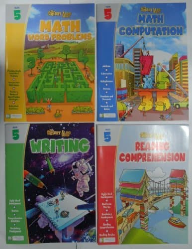 Edgeucational Publishing Smart Alec (5Th Grade) Four Pack Learning Series, Includes: Writing, Math Computation, Reading Comprehension, Math Word Problems