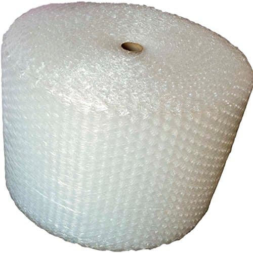 USABubble Package Bubble Cushioning Wrap 1/2"x 12" Large Bubbles Perforated 12" ( 12" Width 62.5 ft)