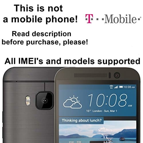T-Mobile USA Unlocking Service for HTC One X, S, V, M7, M8, M9, DESIRE 601, 510, 320 and Other Which Ask For an Unlock Code - Make Your Device More Useful Than Before - Choose Any Carrier at Your Own at Any Time You Need - No Re-lock Lifetime Guarantee