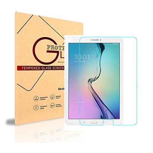 Galaxy Tab E 9.6 Tempered Glass Screen Protector, Shelltech 9h Hardness 0.33 MM Ultra Clear Premium Bubble Free Screen Protector for Samsung Galaxy Tab E 9.6 T560