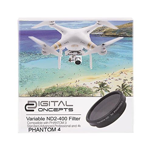 Digital Concepts DC-VNDX-PH3 Variable Filter for Phantom 3 (Black)