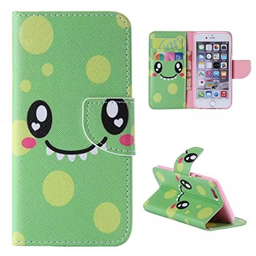 Leather Iphone 6s Case Protective Holder Magnetic Closure Strap Cover with Stick-on Cards Holde Iphone 6s Cover Iphone6s Case