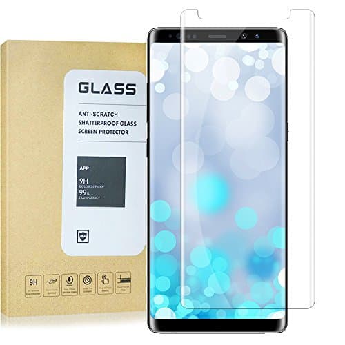 LSDZW Samsung Galaxy Note 8 Screen Protector, [Easy to Install][HD - Clear][Case Friendly][Anti-Fingerprint] Premium Tempered Glass Screen Protector for Samsung Galaxy Note 8 …